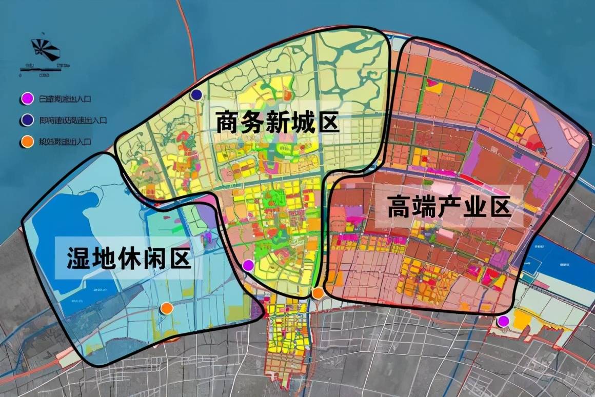 宁波杭州湾新区空间布局与发展规划!