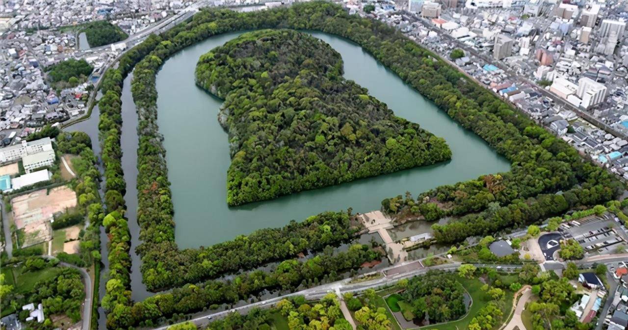 原创日本古墓仁德天皇陵面积是秦皇陵的4倍千年来为何无人敢盗