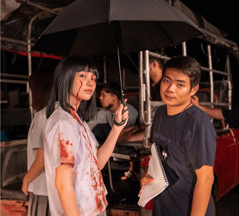 《禁忌女孩》拍摄花絮曝光,离开美颜后娜诺长这样?太黑了吧!