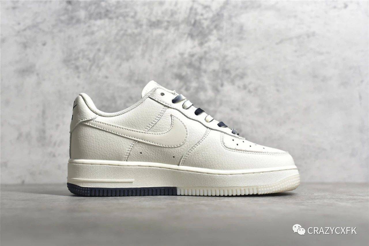 耐克空军一号米黑白 nike air force 1 low 布鲁克林篮网城市限定板鞋