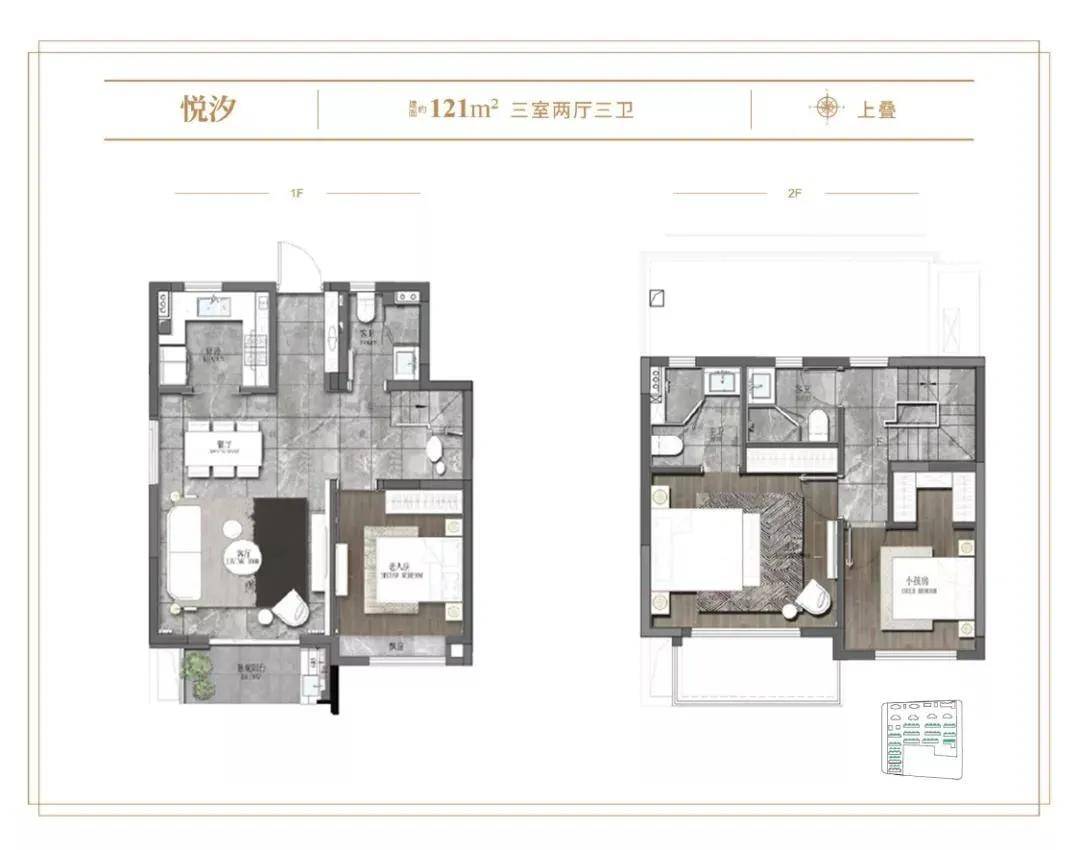 上海奉贤「南桥金茂悦」叠加别墅!