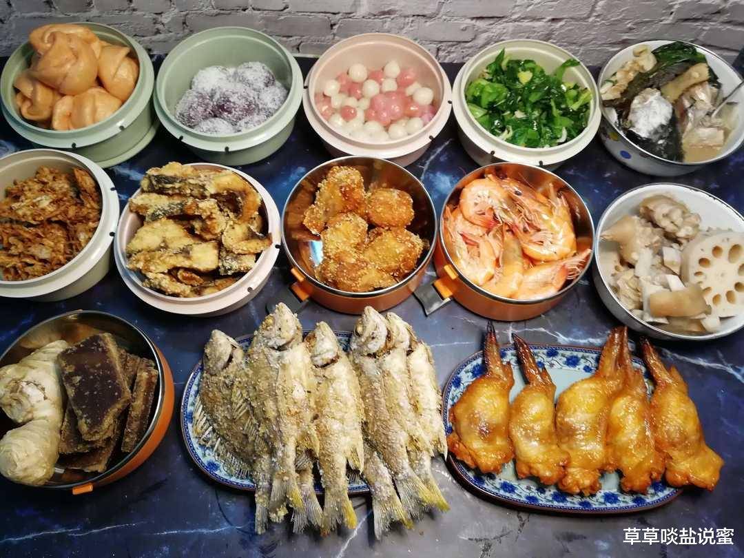 冬至缅怀先祖,除了搓红丸,也少不了荤素五味各种美食
