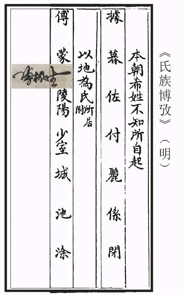 傅姓与付姓的区别
