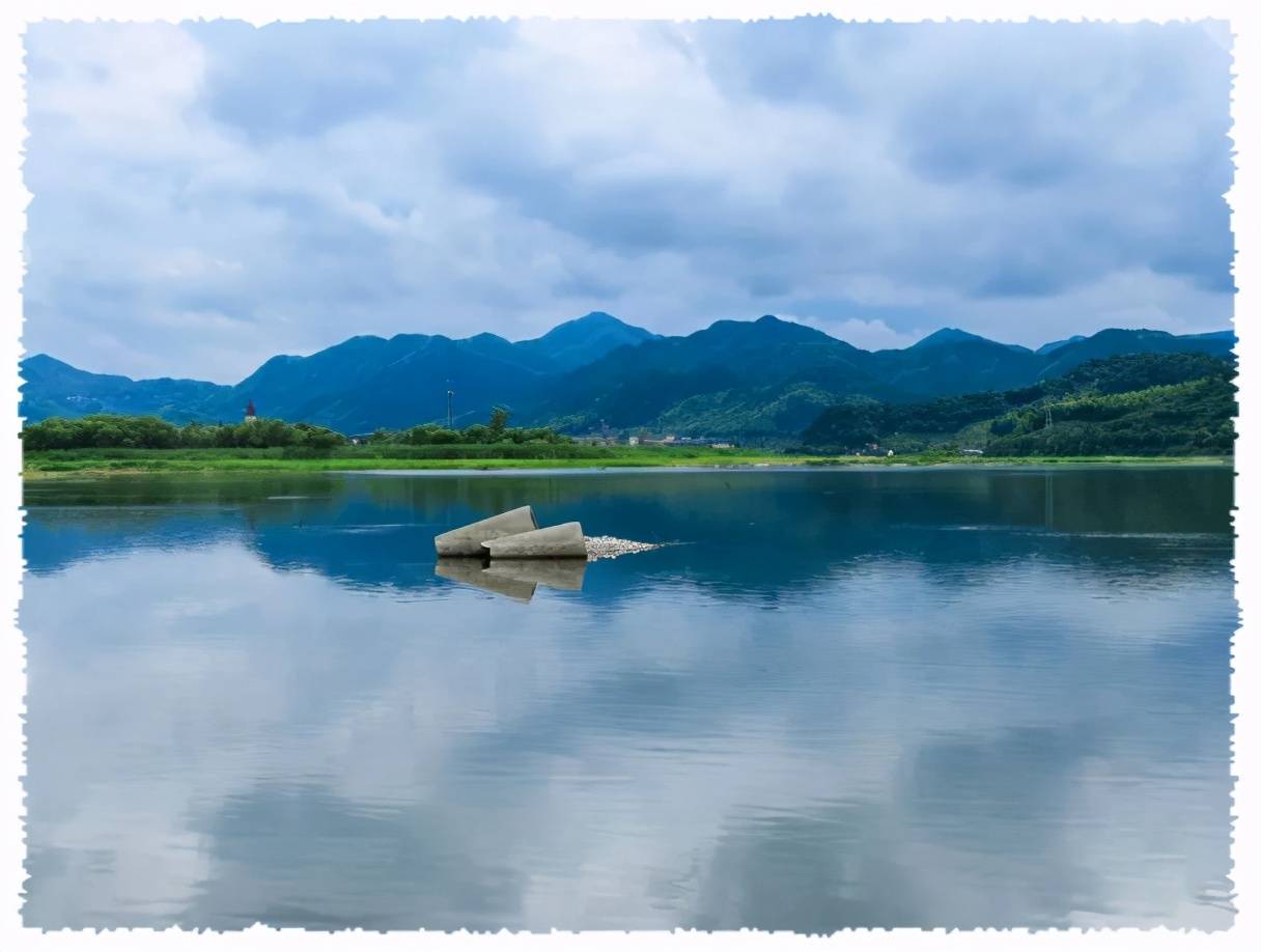实拍宁波梁弄四明湖,家门口的"天空之镜",拍照发圈太美了