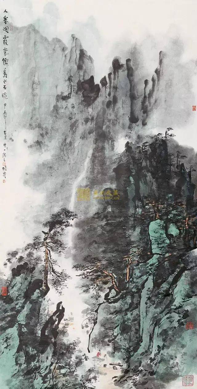 中国当代著名画僧释大觉(杨彦)——宏法显精神 持大觉
