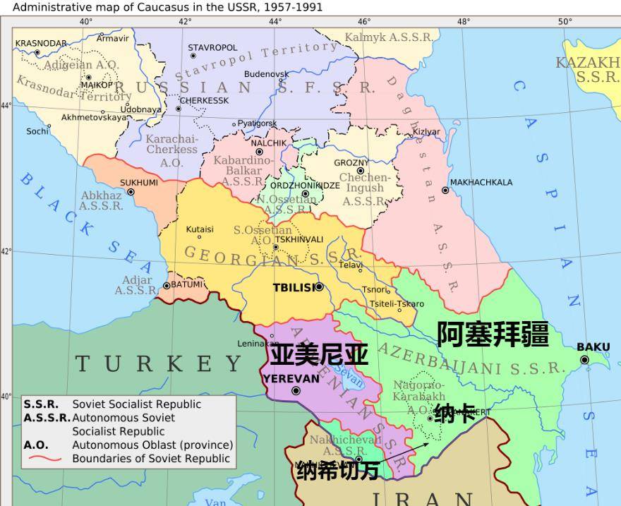 冲突背后,阿塞拜疆与亚美尼亚的领土为何犬牙交错?