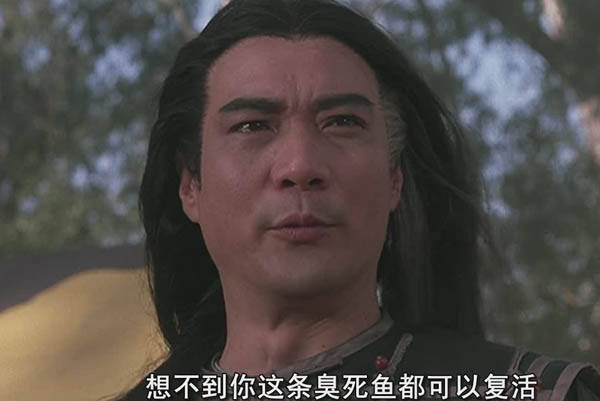 就是在1992年在周星驰电影《武状元苏乞儿》中饰演大反派"赵无极"了