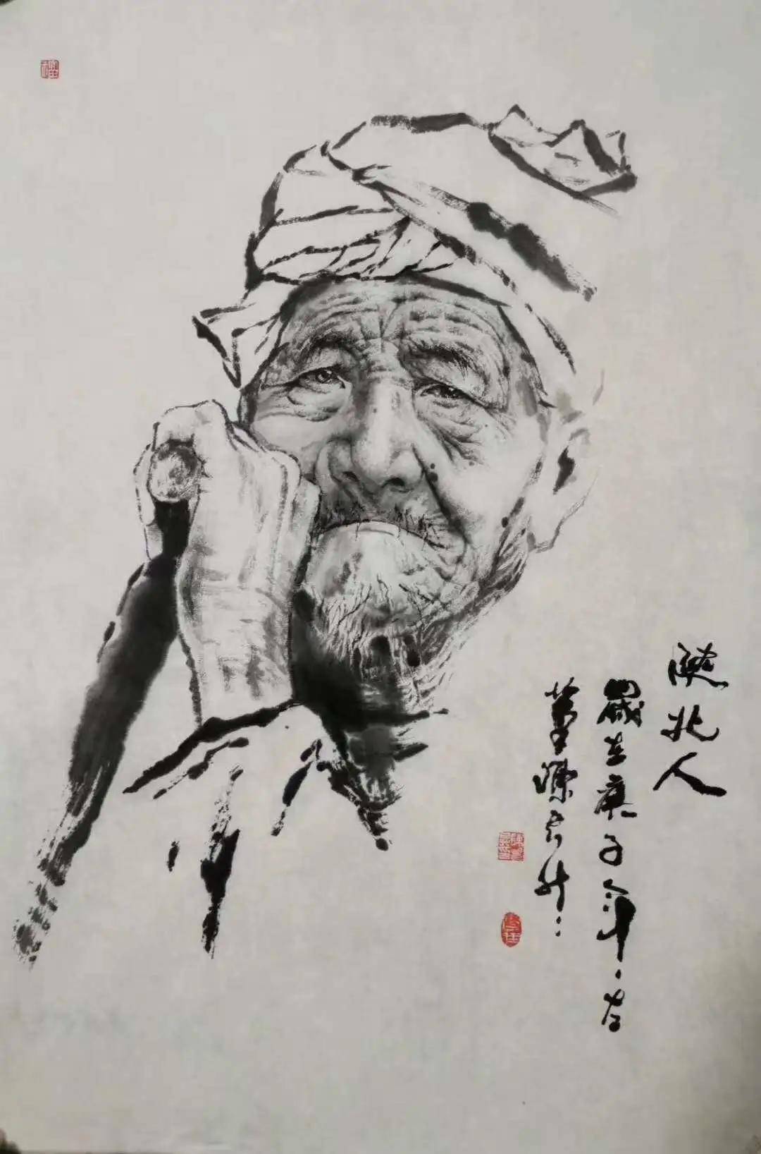 碧血丹心铸画魂访独臂人物画家陈书升