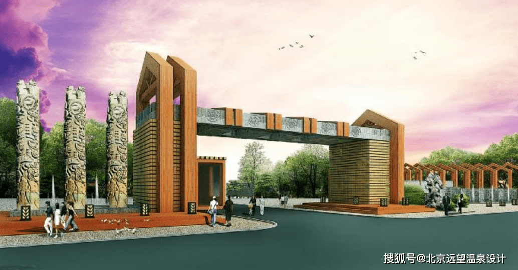 黑龙江绥化阁山温泉度假区规划设计方案