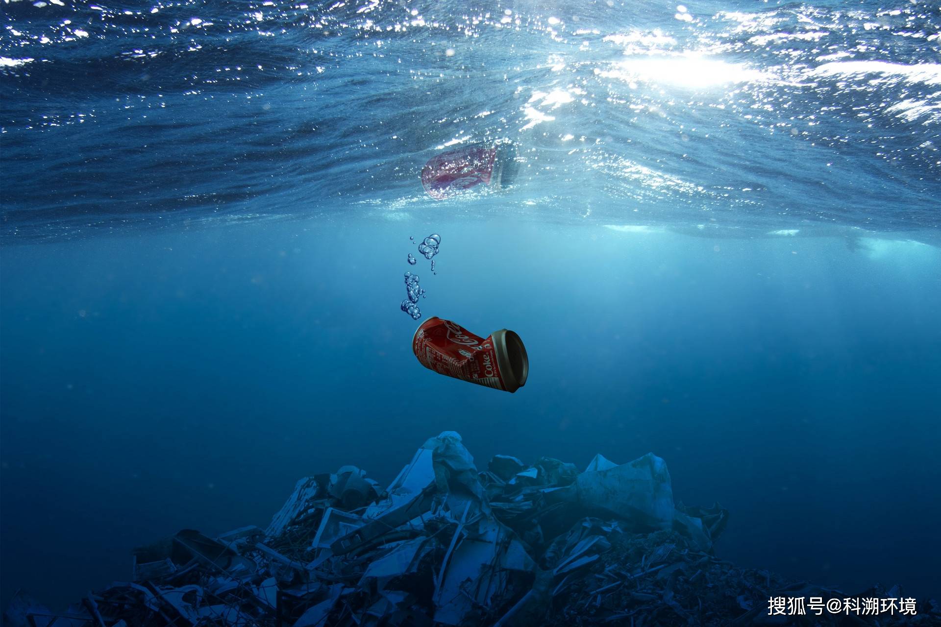 海洋污染:触目惊心的"海上垃圾场"