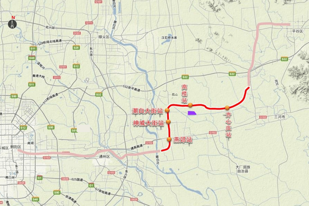 北京轨道交通22号线(平谷线)河北段工程环评第二次公示