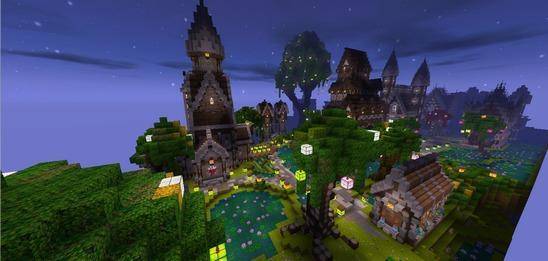 迷你世界之空岛地图,如何探索新地形资源,看好这几处