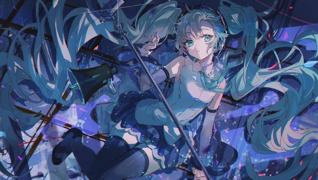 动漫美图:2021初音未来