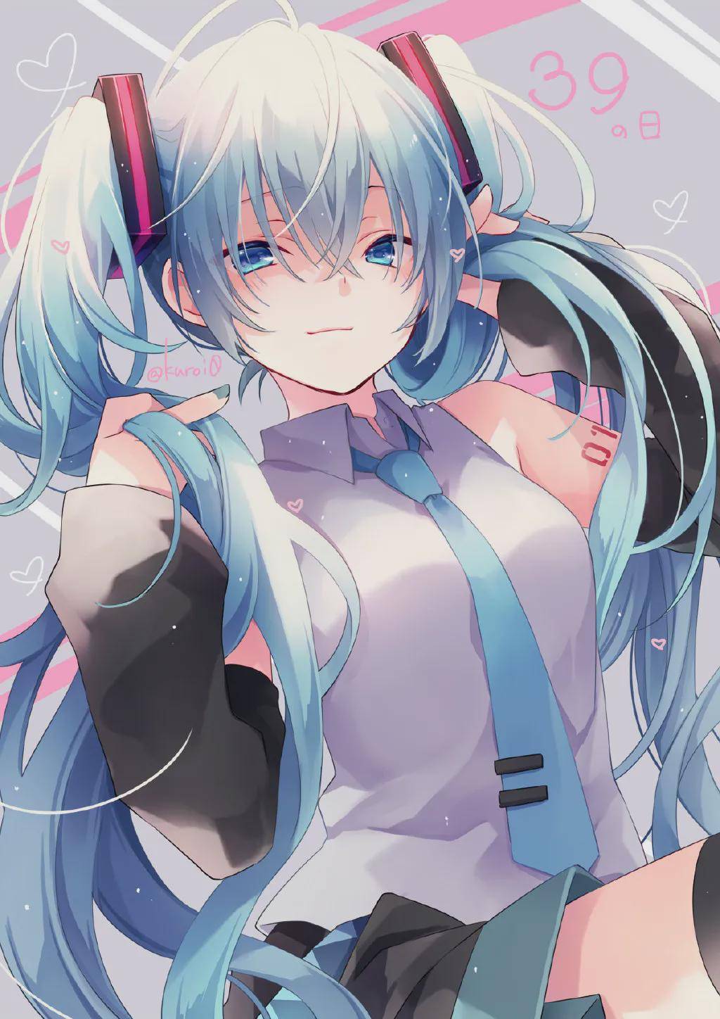 动漫美图:2021初音未来