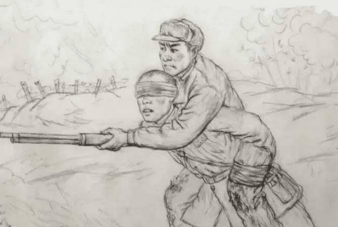 这是一张素描画,其背后的故事让人泪目.