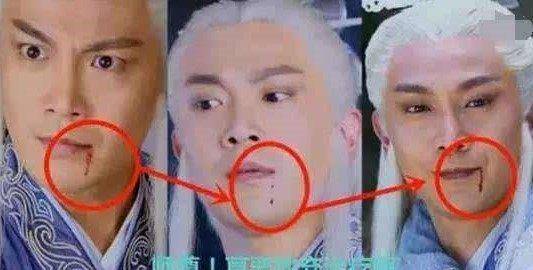 再看赵丽颖被打屁股板子,屁股都被打成了方形的,拍个电视剧容易吗?