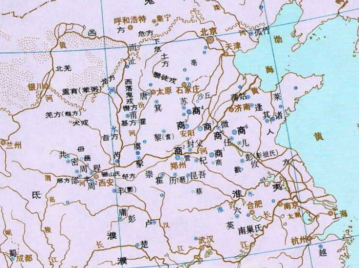 特别是在商王武丁统治时期"殷国大治",对土方,羌方,巴方,夷方的战争都