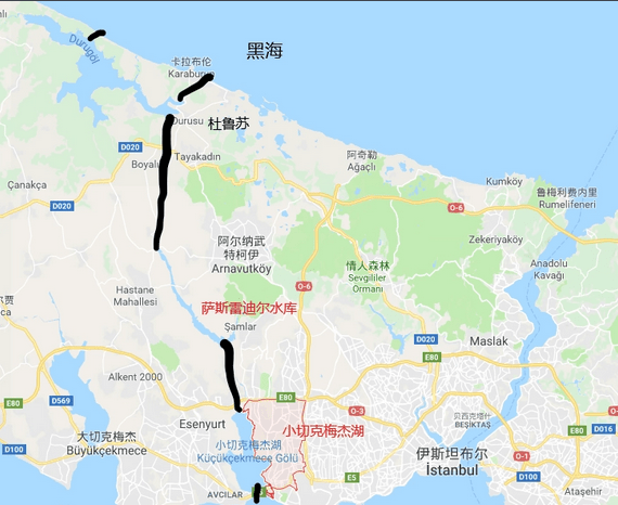 土耳其伊斯坦布尔运河 宣布开建_马尔马拉海