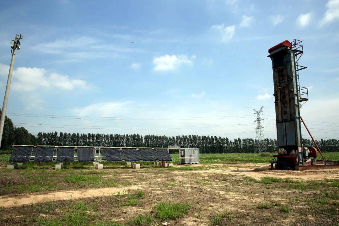 中国石化胜利油田纯梁采油厂纯东采油管理区纯32-26井采用太阳能集热