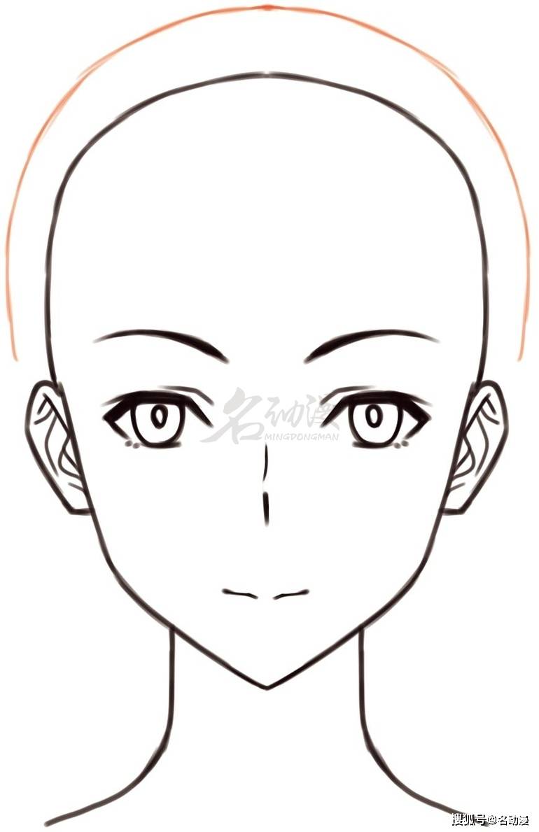 漫画人物脸部结构的平衡你做对了吗