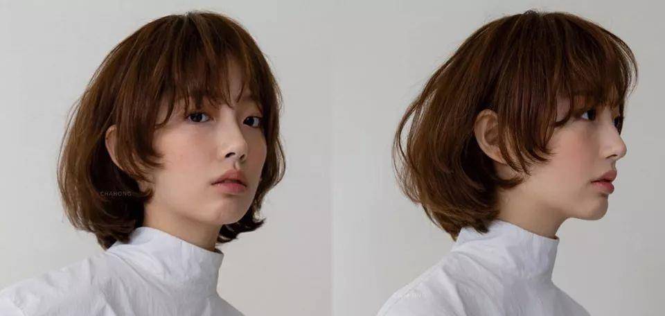 2020年短发范本推荐!甜美初恋短发,个性短发巨显小脸