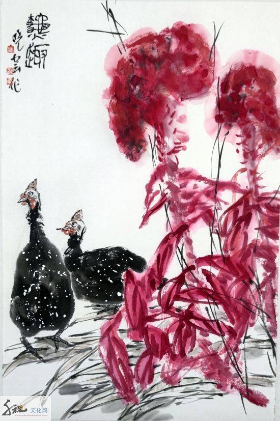 画家潘晓云作品 潘晓云,1986年毕业于中国美术学院花鸟画专业研究生