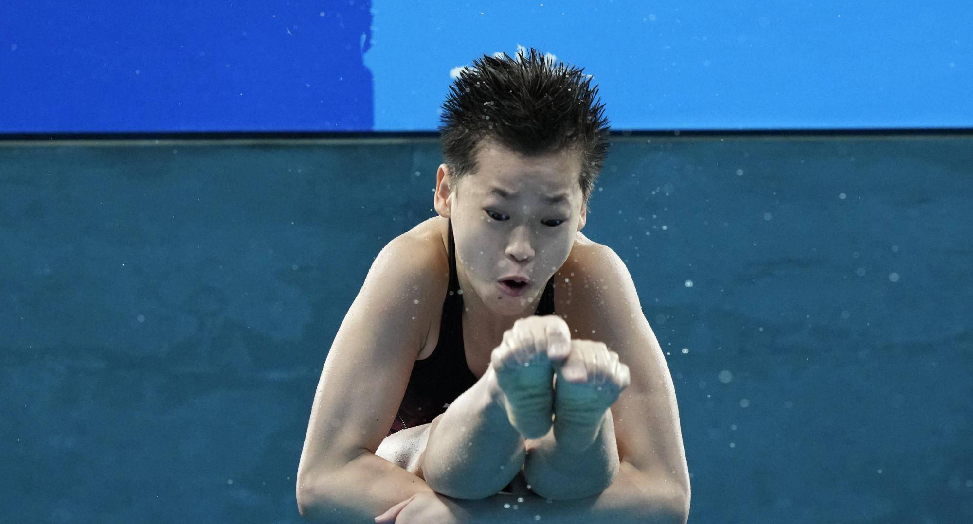 14岁跳水冠军全红婵,动作惊艳世界,她的背后故事曝光让人心疼