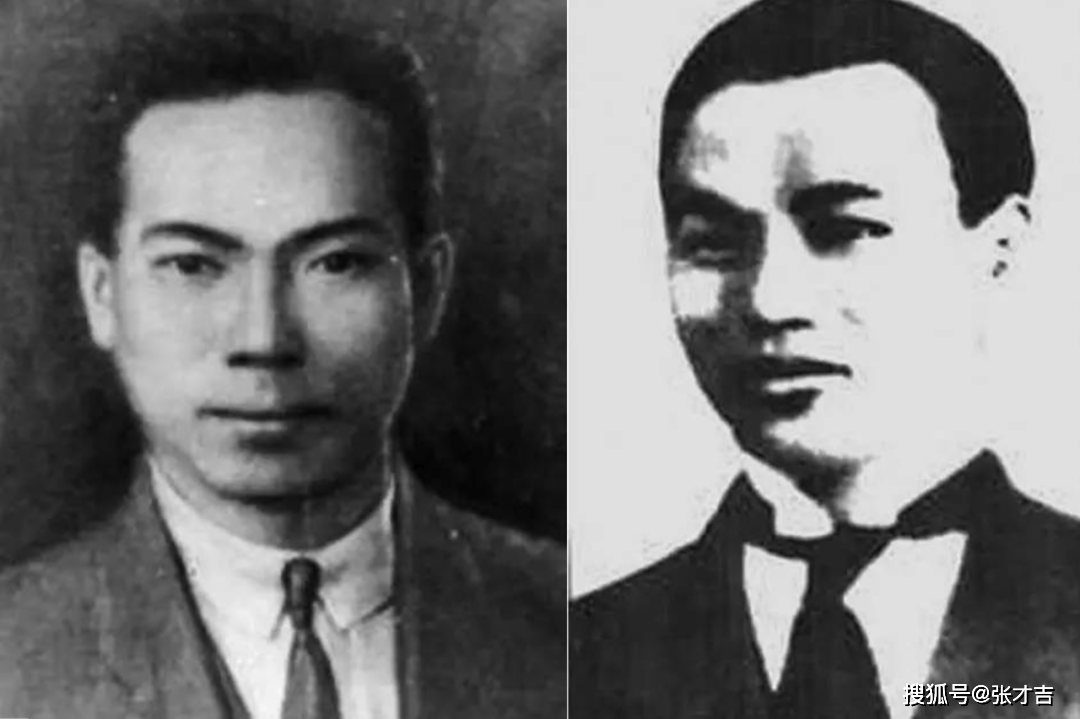 左图为陈延年像,右图为陈乔年像