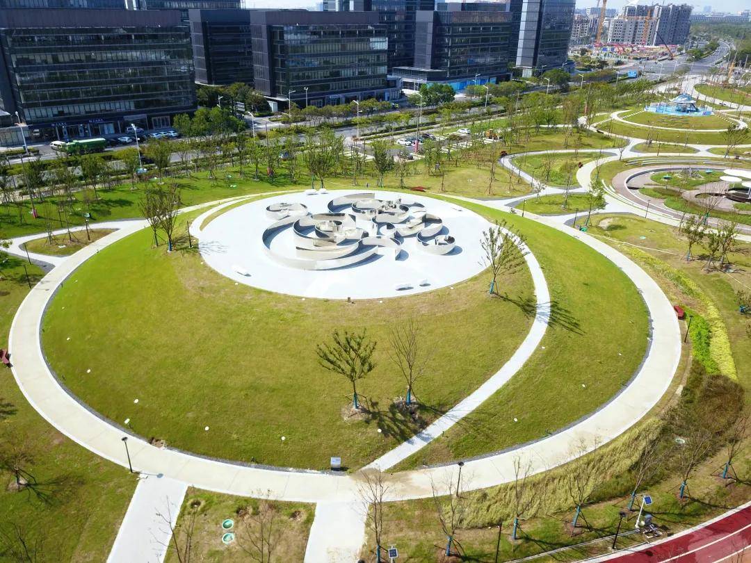 上海最大的海绵公园什么样?