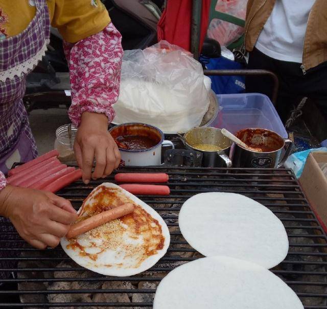 原创云南农村人喜欢吃的烧饵块怎么做