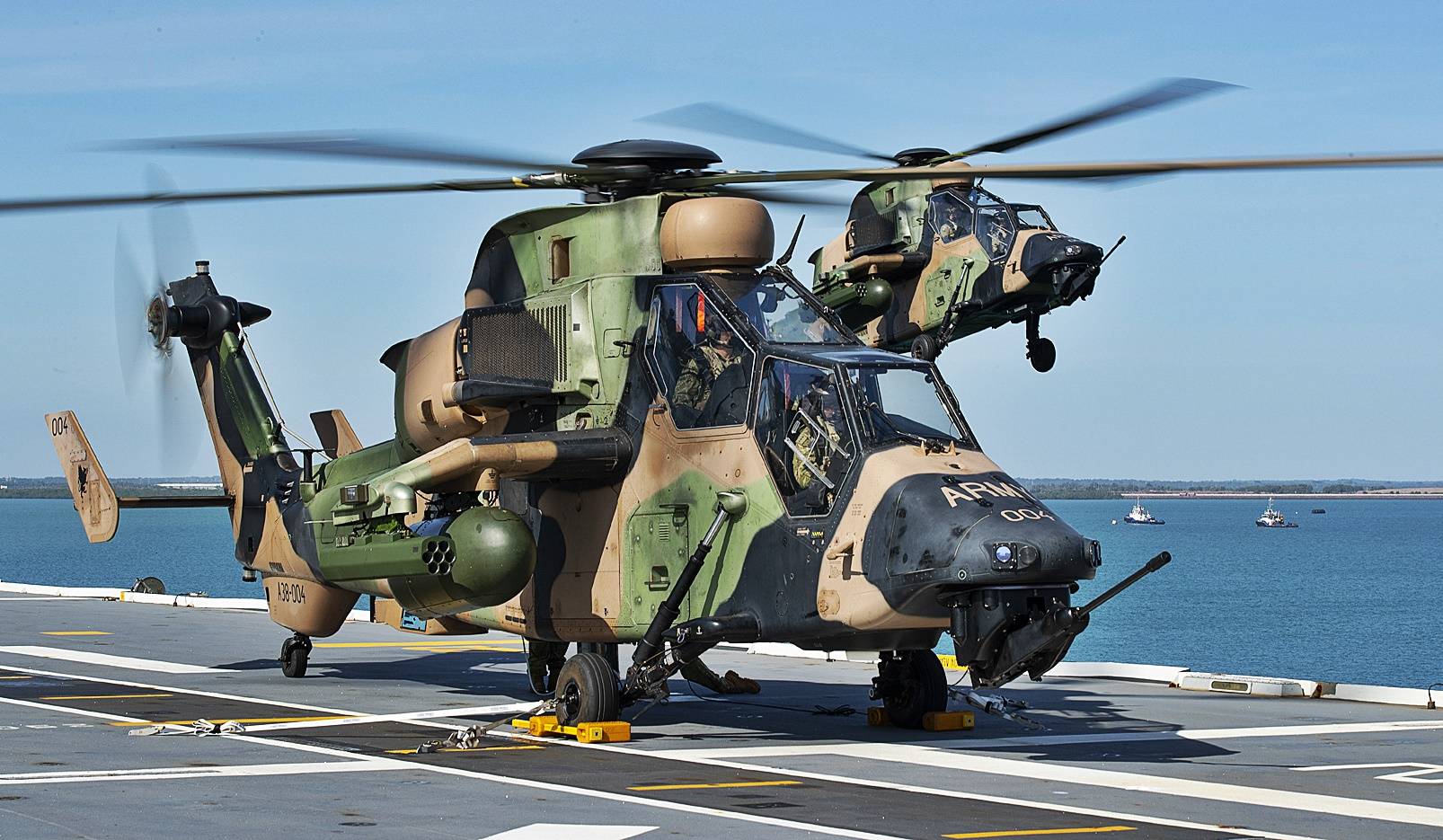 原创虎式武装直升机空中机动性能续航力机炮射击精确度方面均优于ah64