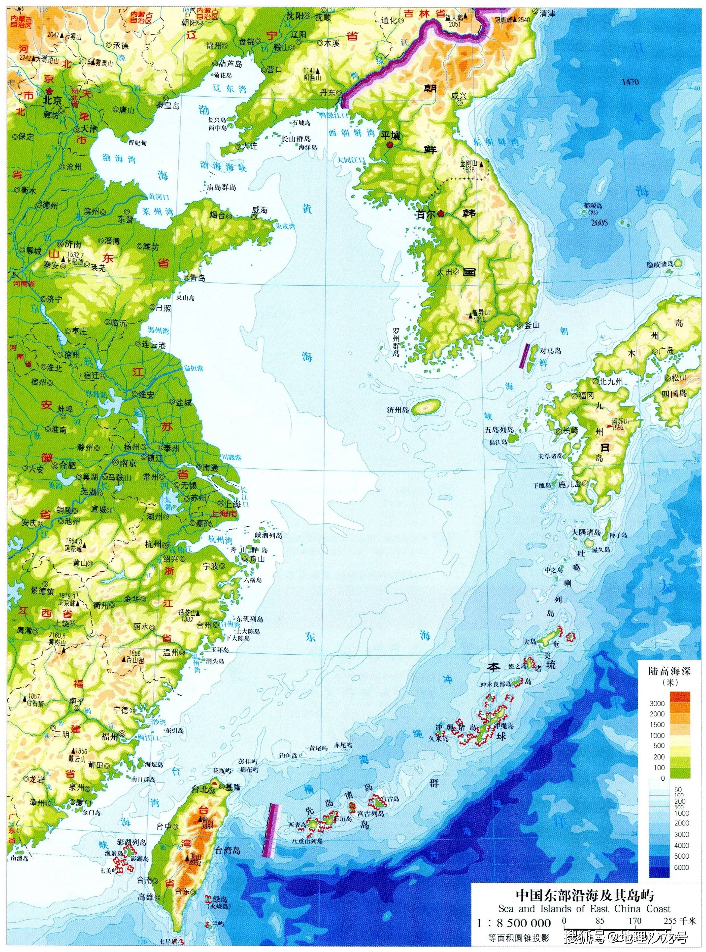 原创为什么我国的岛屿大多数都分布在长江口以南的海域