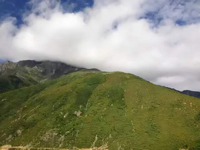 此坪藏名"登托拉,意为如马垫子般平整的山坪.