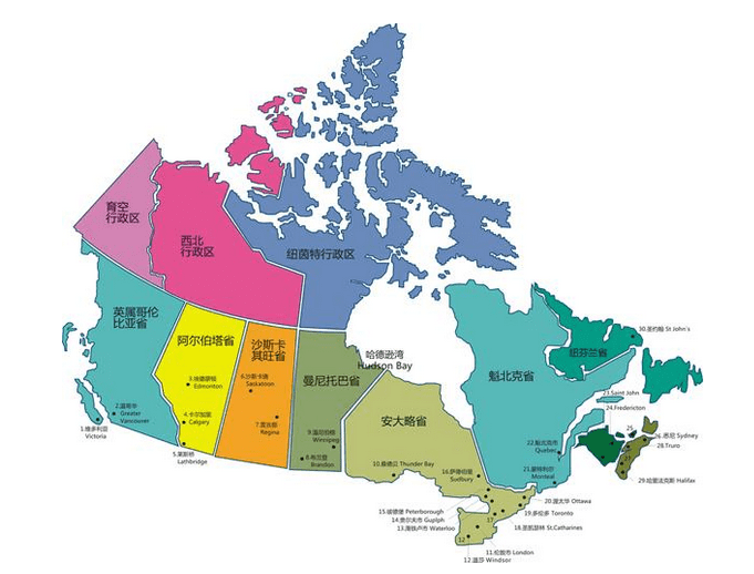 加拿大看起来很大但并不是一个适宜人类居住的国家这是为啥