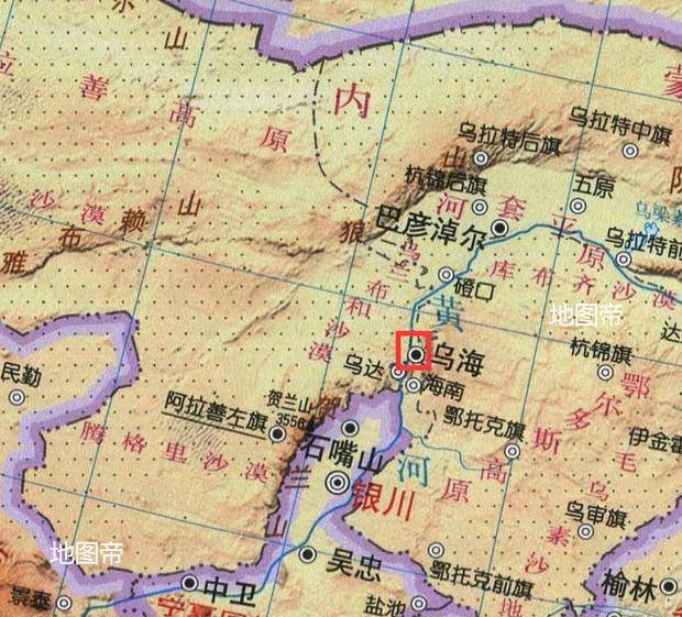 原创乌海市面积1700平方公里,占内蒙古的0.14%,为何能成地级市?