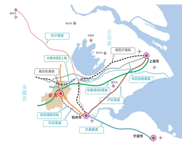 浙江省湖州市安吉县驻深圳招商引才分局领导一行莅临亿融创服进行交流