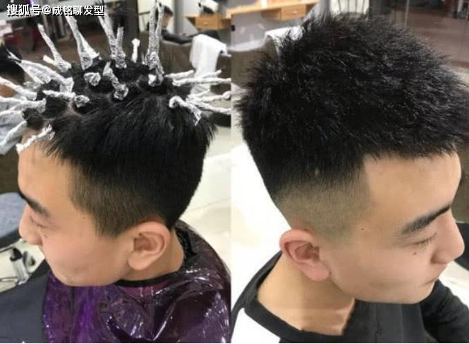 原创锡纸烫和摩根烫有什么区别了解日韩男生的发型你就知道区别了