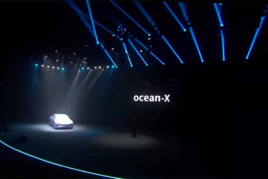 比亚迪oceanx概念车发布海洋系列轿车预演明年发布后驱车