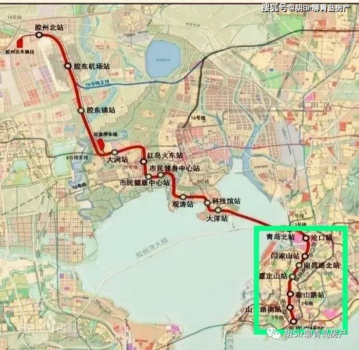 青岛5年内通车的地铁线其中有何玄机