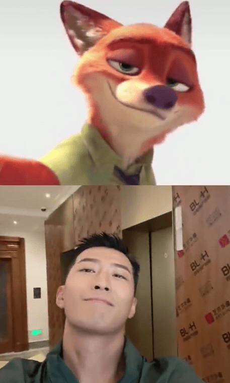 窦骁何超莲高度还原疯狂动物城情侣合拍,上演贴脸锁喉