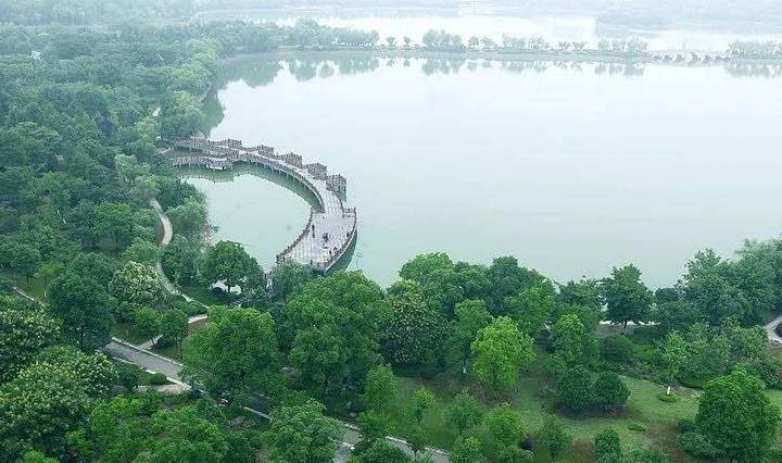 水清岸绿,芜湖绘就大美湾沚的生态画卷_东湖公园