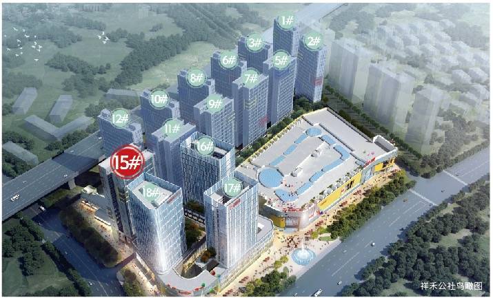 【首推产品】15#楼,万达广场西南侧,采用开放式管理,设有独立出入口