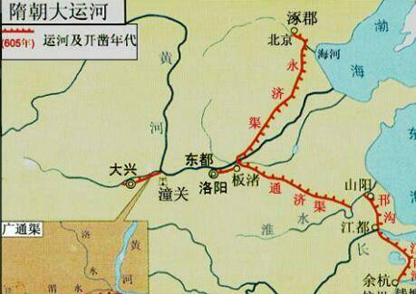 杨广劳民伤财修建大运河真的只是为了去江南寻花问柳吗