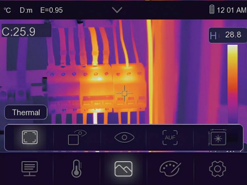 小设备大作用yrh1450矿用本安型红外热成像仪