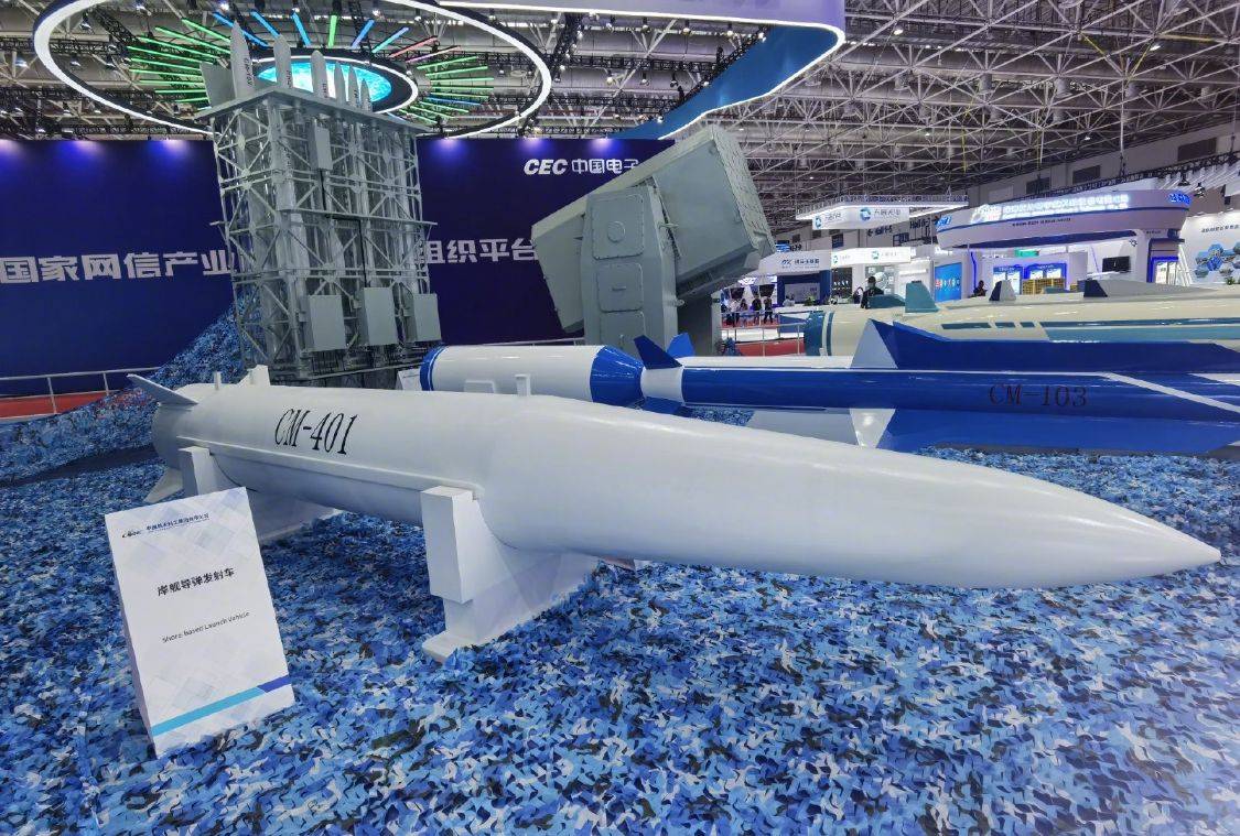原创055落选型号cm401导弹低调亮相全球首款外贸型高超音速导弹