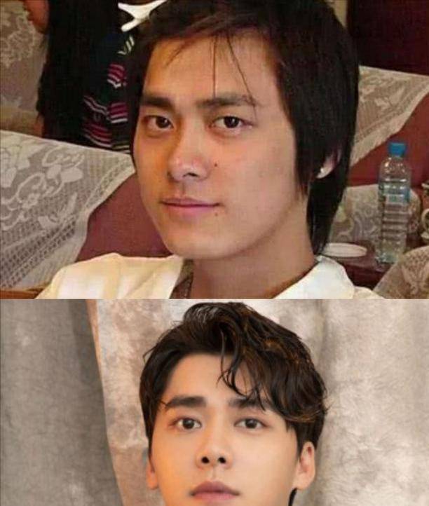男星出道前后的照片对比,成龙变化巨大,薛之谦你以前是杀马特吗