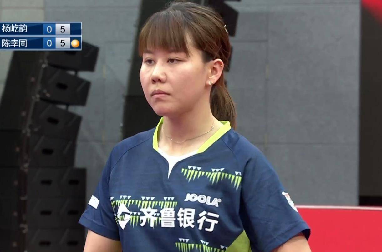 陈幸同3-0削球手,鲁能3-0进决赛,陈幸同争女单第一只剩理论希望