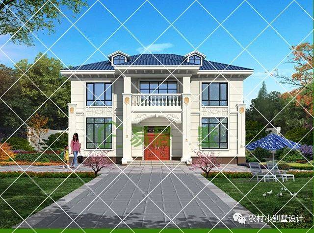 36款二层别墅图纸,都是2021年新款设计,20万起建_农村