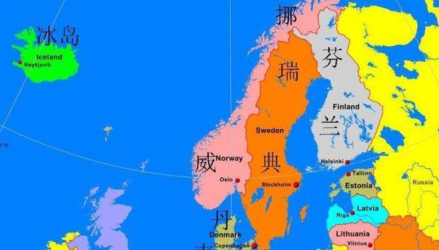 原创地理课的噩梦之一北欧五国的国旗图案为什么非常相似