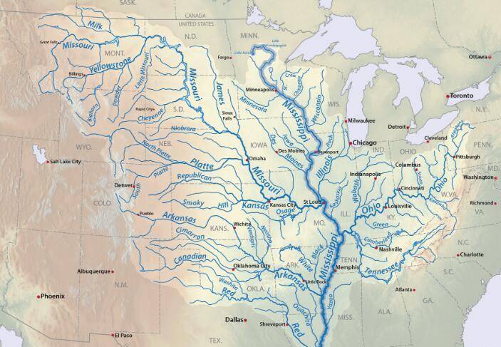 美国有条密西西比河为何经济发达程度不如长江